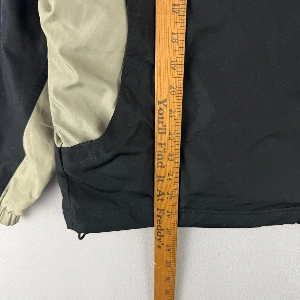 Vantage 3-in-1 Jacket Men Large Black Full-Zip Windbreaker Fleece Lined 90s VTG